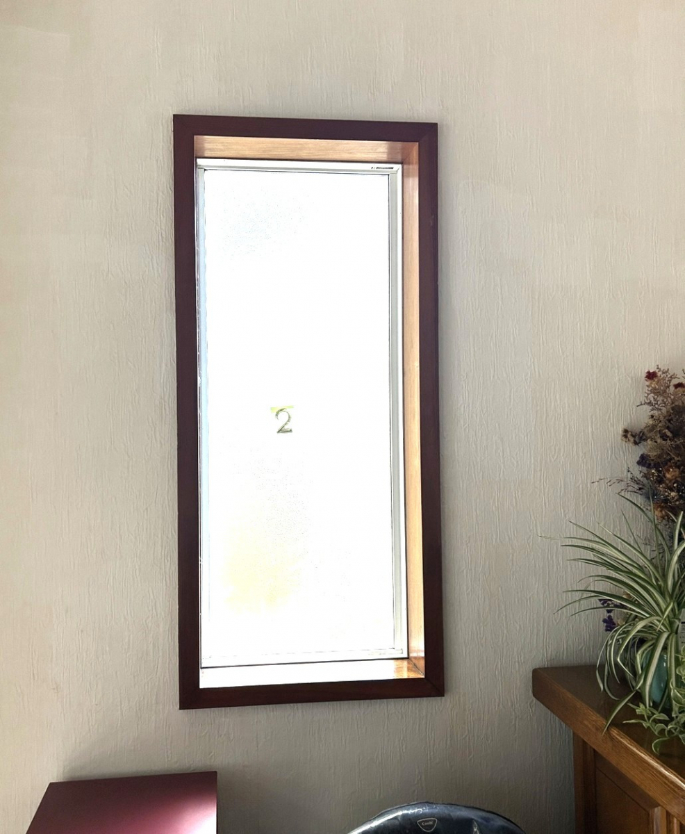 八鹿アルミ 福知山店のFIX窓に内窓設置で、断熱強化💪🔥の施工前の写真1