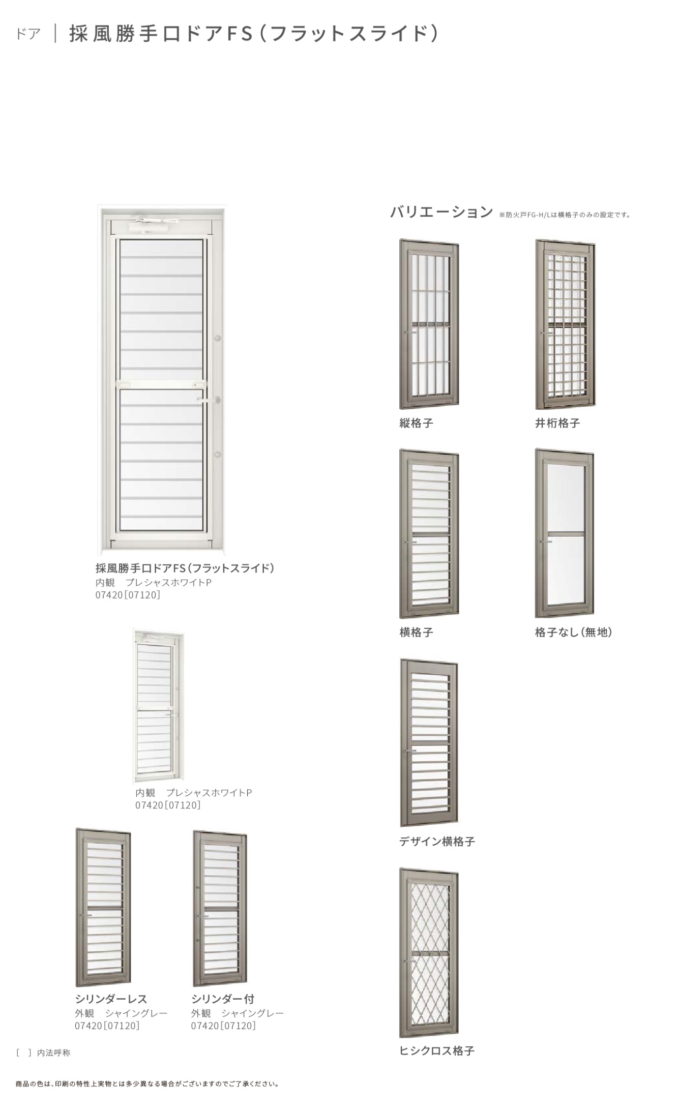 サンウインドの勝手口ドアに怪しい影！？防犯のためにドア交換！！の施工事例詳細写真2