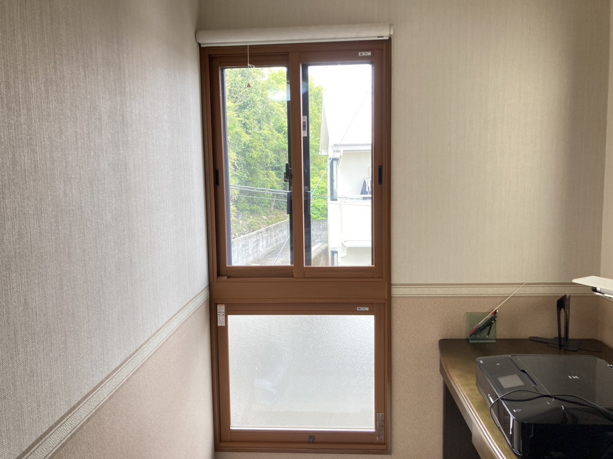 サンウインドの窓にはインプラス・玄関にはリシェントを⑥の施工後の写真3