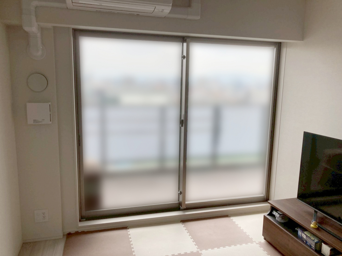 サンウインドのLINE/マンション/真空ガラスの施工前の写真1