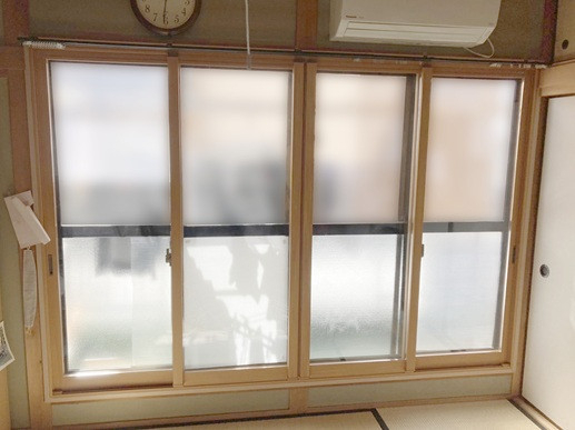 サンウインドの紹介/補助金/4枚建ての施工後の写真1