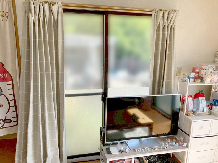 サンウインドの寒さ対策/インターンシップ/内窓の施工前の写真1