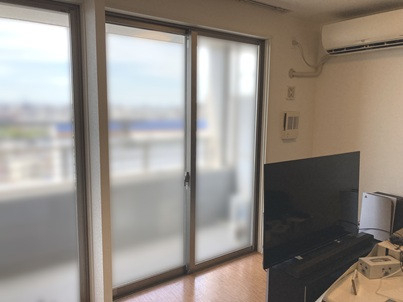 サンウインドのメーカー/防音/線路の施工前の写真1