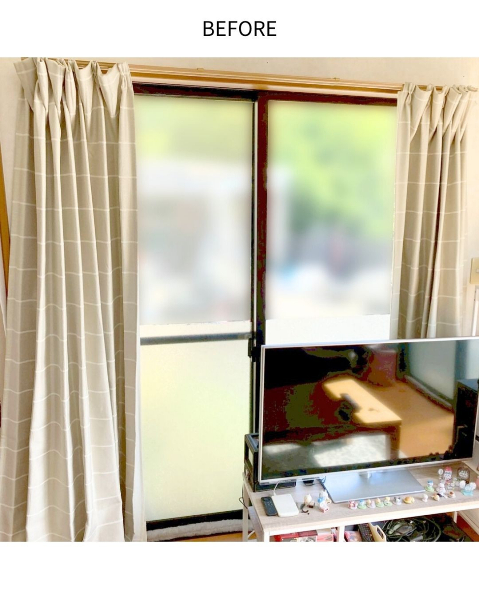 サンウインドの主任👩＜補助金がある内に、我が家にも内窓を付けた～い！の施工前の写真3
