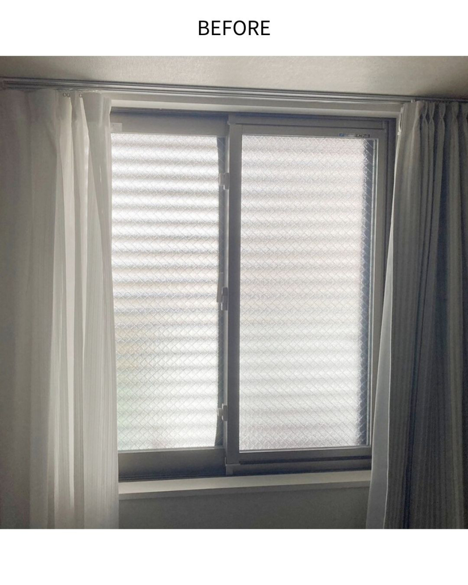 サンウインドの冬朝の結露を拭くのが苦痛...の施工前の写真1