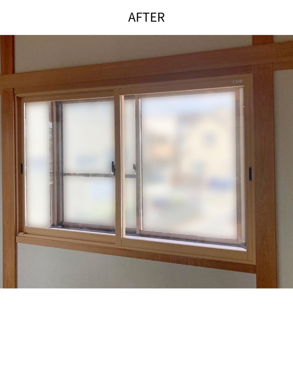 サンウインドの開口部をリフォーム！快適な暮らしに②の施工後の写真1