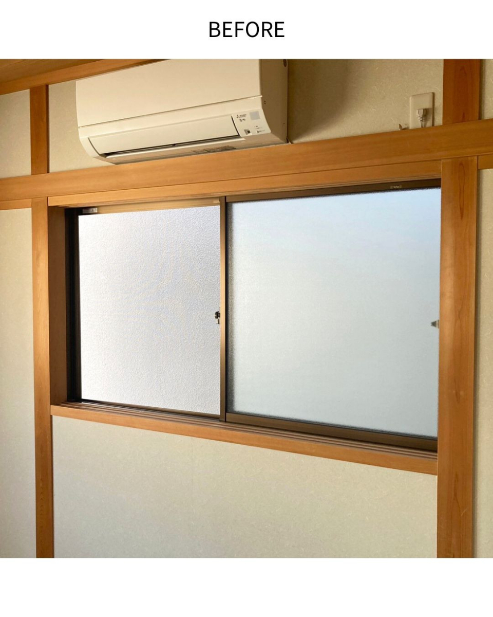 サンウインドの開口部をリフォーム！快適な暮らしに②の施工前の写真2