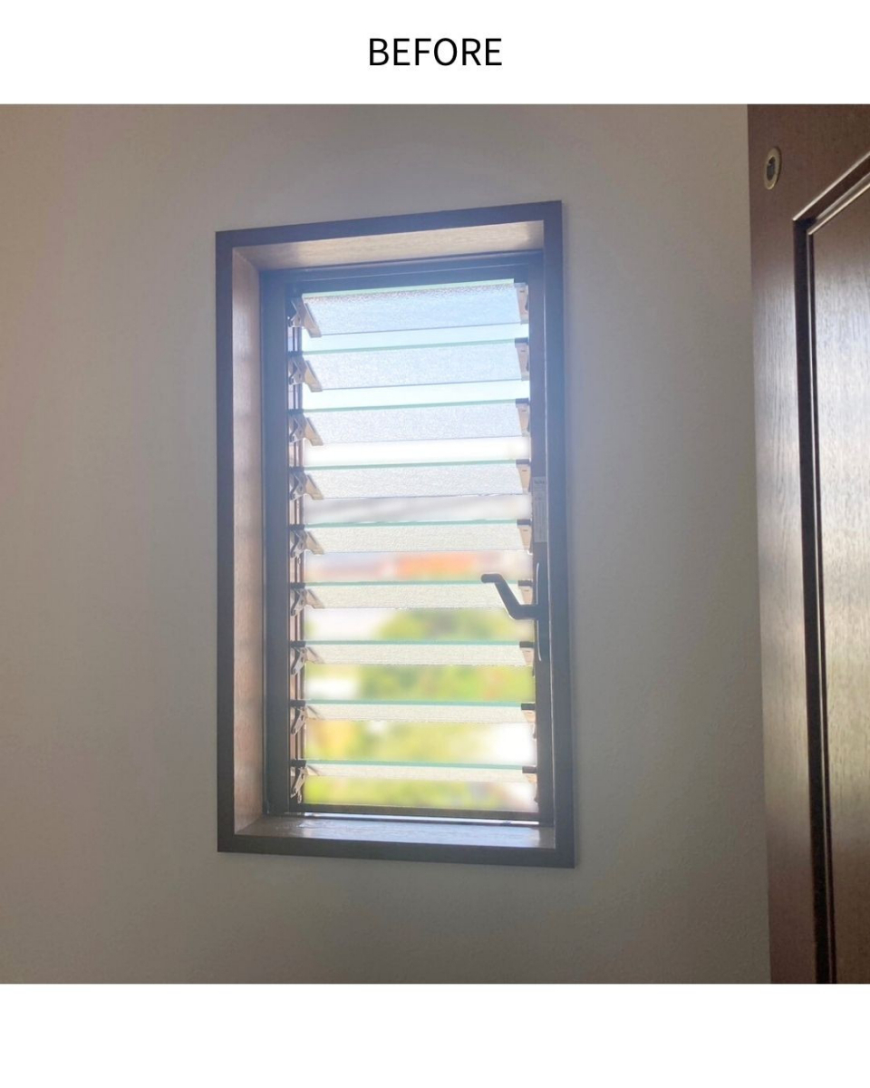 サンウインドの開口部をリフォーム！快適な暮らしに①の施工前の写真2