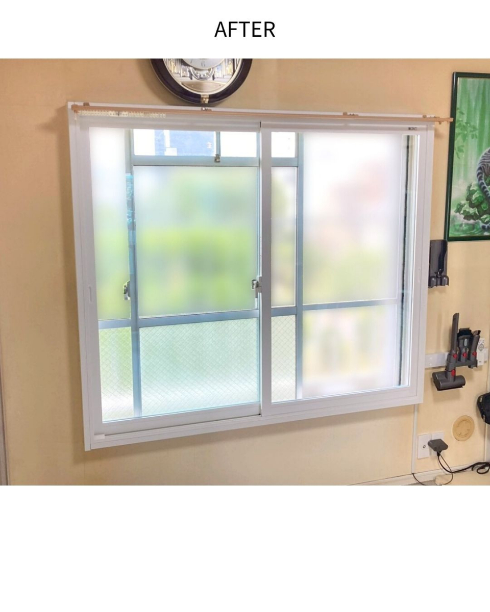 サンウインドのどうしても窓の断熱をしたかった結果...の施工後の写真2