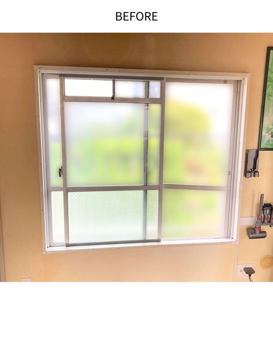 サンウインドのどうしても窓の断熱をしたかった結果...の施工前の写真2