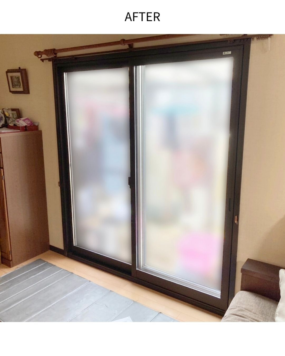 サンウインドの全ての窓を二重にすると...の施工後の写真1