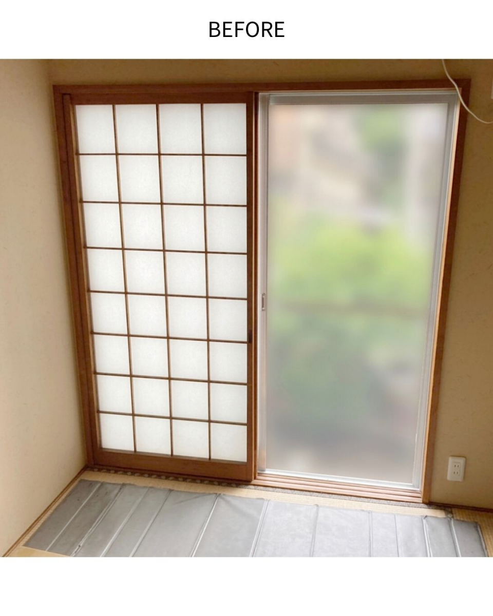 サンウインドの全ての窓を二重にすると...の施工前の写真2