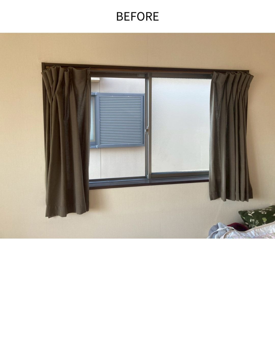 サンウインドのさむ～い和室、雰囲気を壊さずに内窓設置！①の施工前の写真2