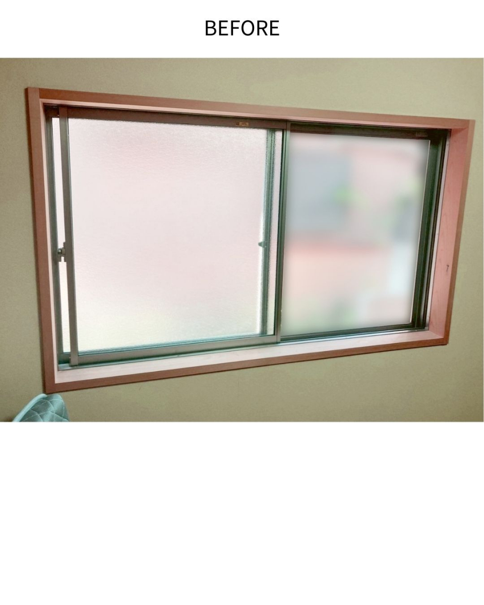 サンウインドのさむ～い和室、雰囲気を壊さずに内窓設置！③の施工前の写真1