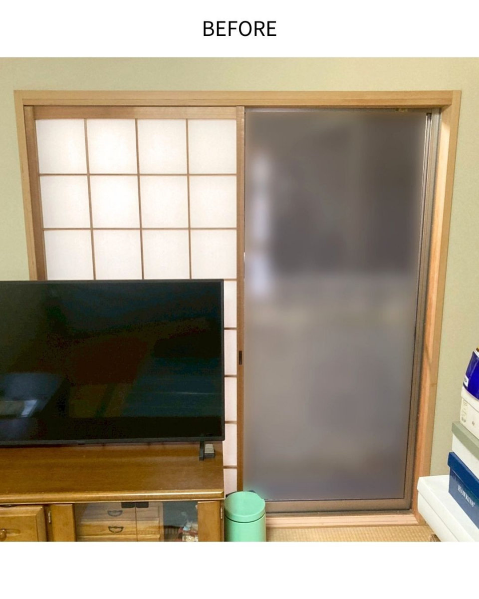 サンウインドのさむ～い和室、雰囲気を壊さずに内窓設置！③の施工前の写真2
