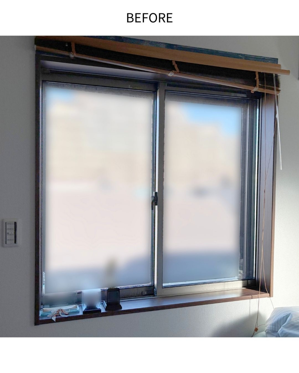 サンウインドのひょんなことから内窓設置①の施工前の写真1