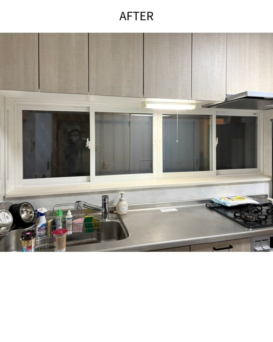 サンウインドの寒い浴室にこそインプラスの施工後の写真2