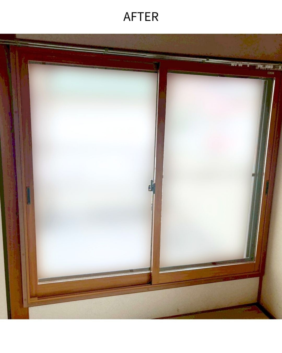 サンウインドの幹線道路が近くて眠れないの施工後の写真1