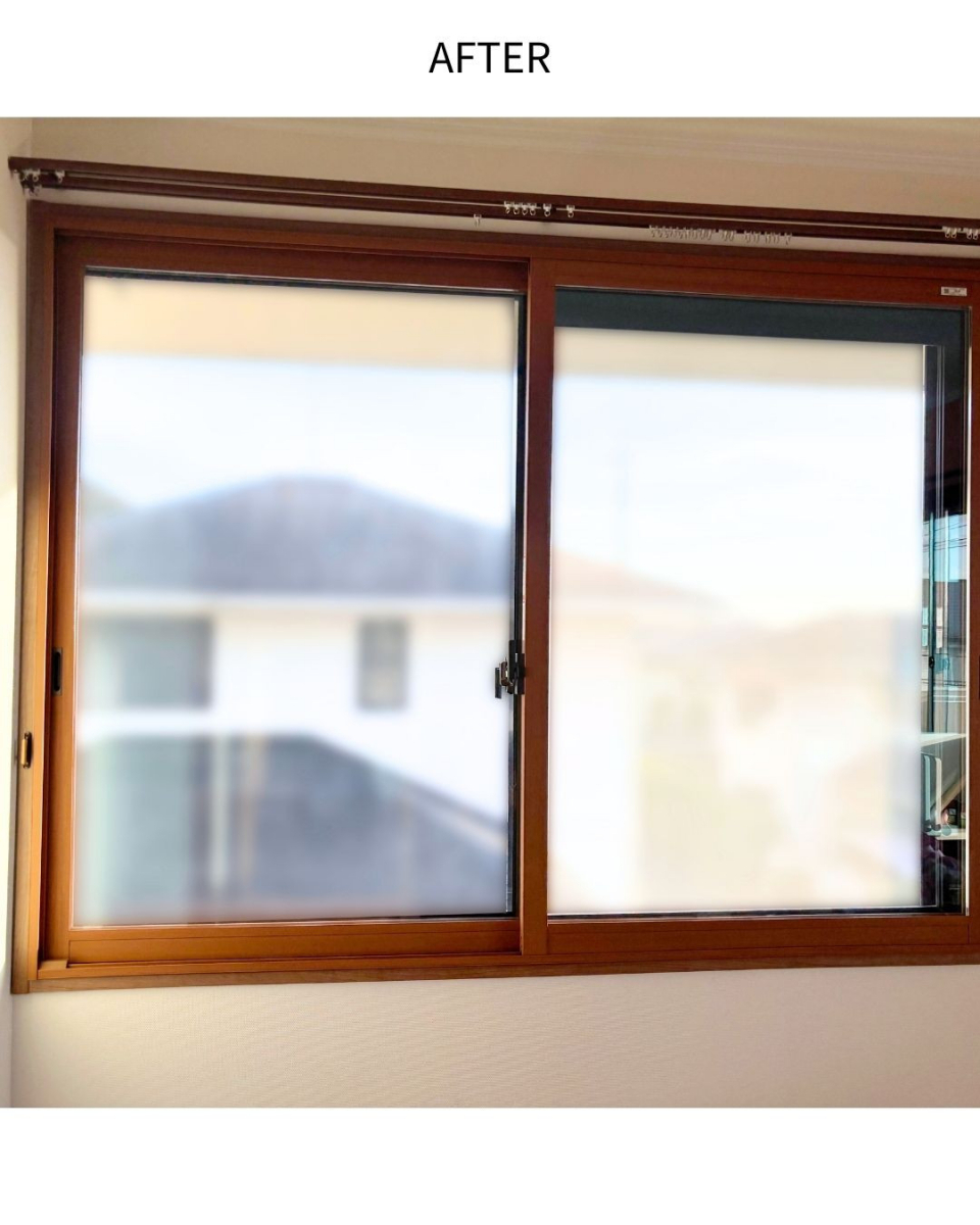 サンウインドのLIXILのチラシを見て！？ほんとに！？！？の施工後の写真1