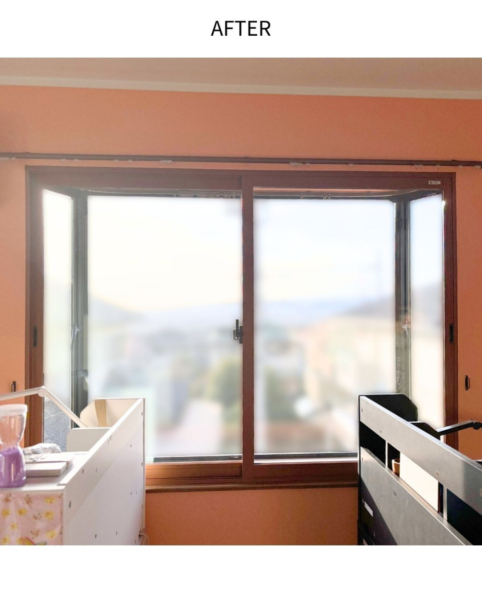 サンウインドのLIXILのチラシを見て！？ほんとに！？！？の施工後の写真2