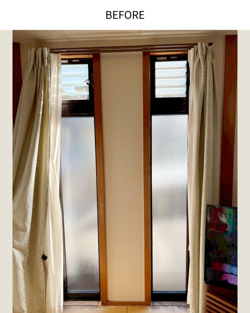 サンウインドの小窓がいっぱいあるお家🏠 ③の施工前の写真1