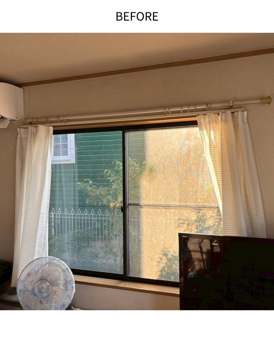 サンウインドの大小合わせて12か所①の施工前の写真2