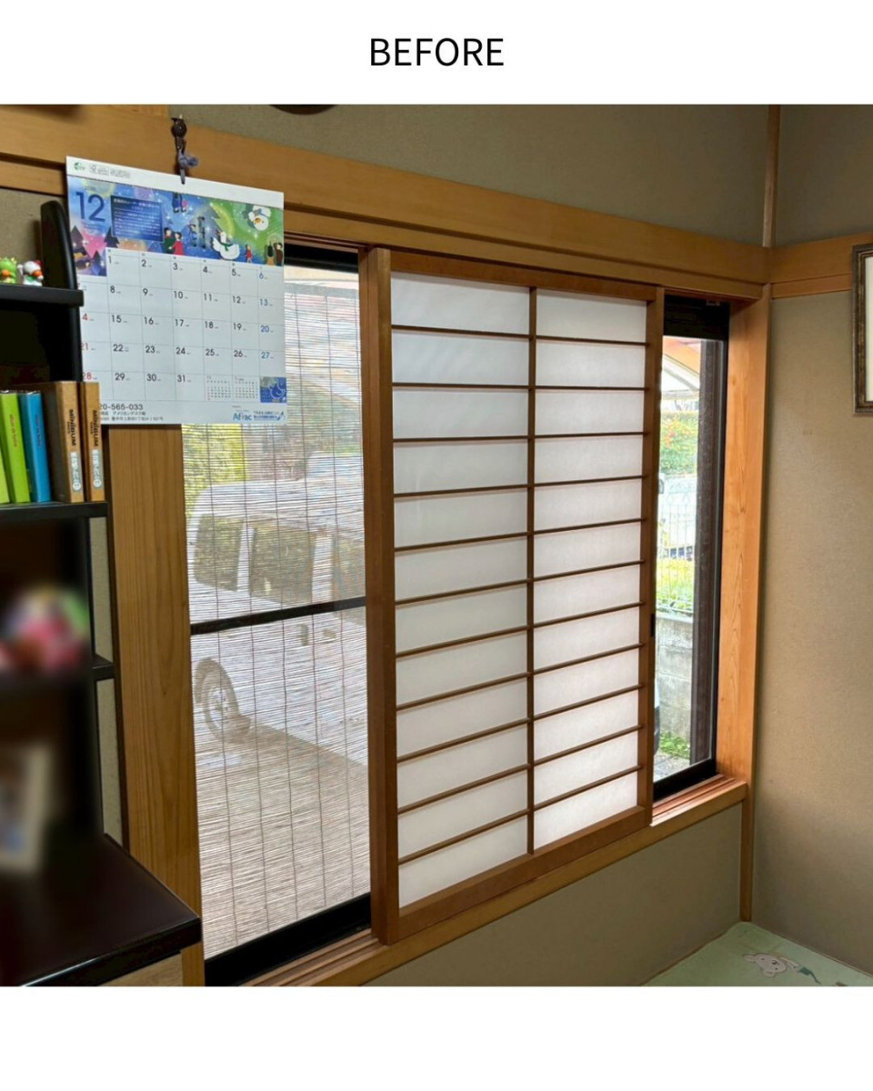 サンウインドの大小合わせて12か所②の施工前の写真1