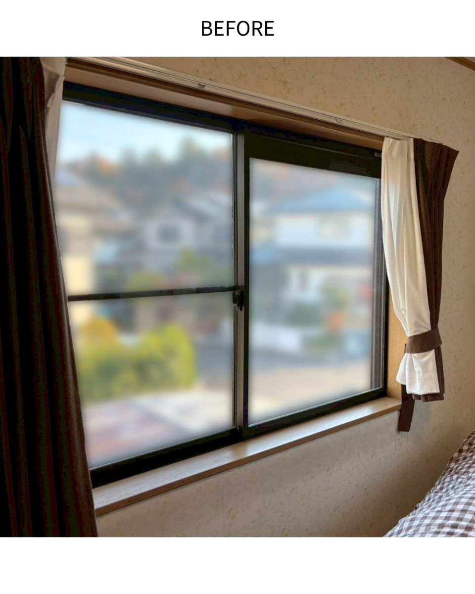 サンウインドの大小合わせて12か所⑤の施工前の写真2