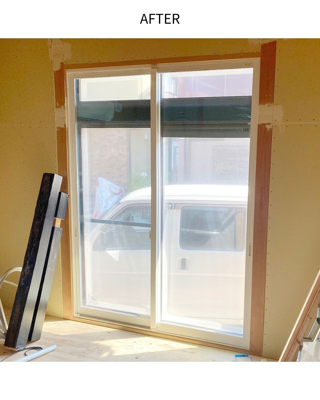 サンウインドの引っ越し先を断熱内窓で快適に！④の施工後の写真1
