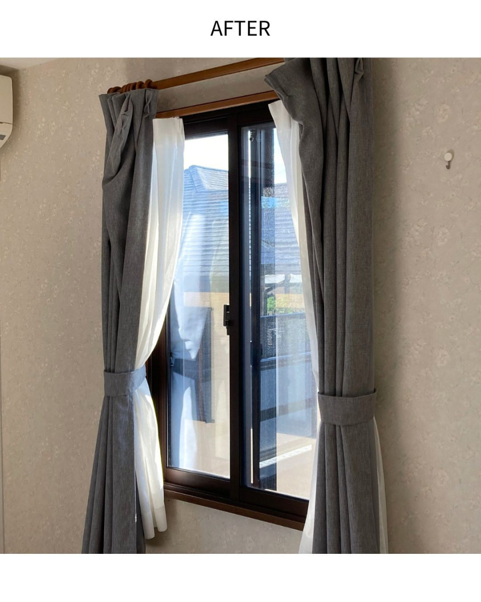 サンウインドの夏の西日と冬の結露対策①の施工後の写真1