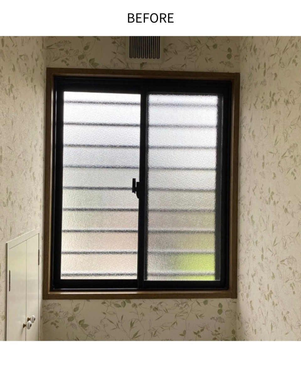 サンウインドの夏の西日と冬の結露対策①の施工前の写真2