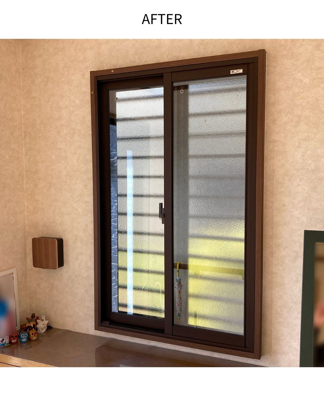 サンウインドの夏の西日と冬の結露対策②の施工後の写真2