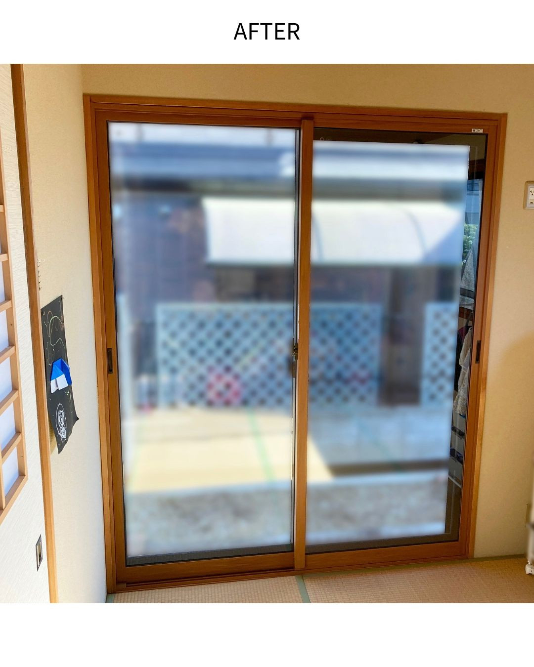 サンウインドの夏の西日と冬の結露対策②の施工後の写真3