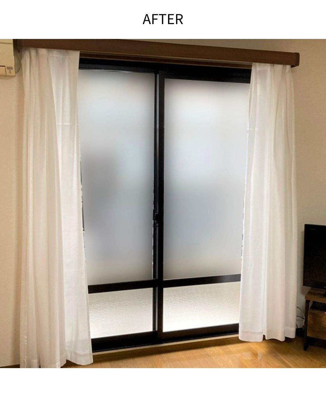 サンウインドの夏の西日と冬の結露対策③の施工前の写真2