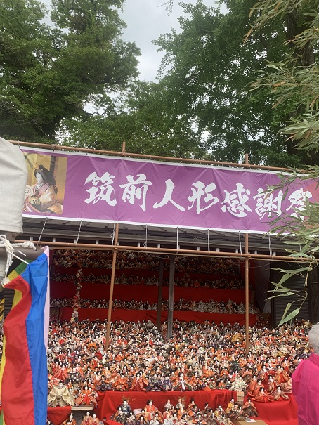 心を込めて「ありがとう」〜筑前人形感謝祭〜 小林エコ建材のブログ 写真1