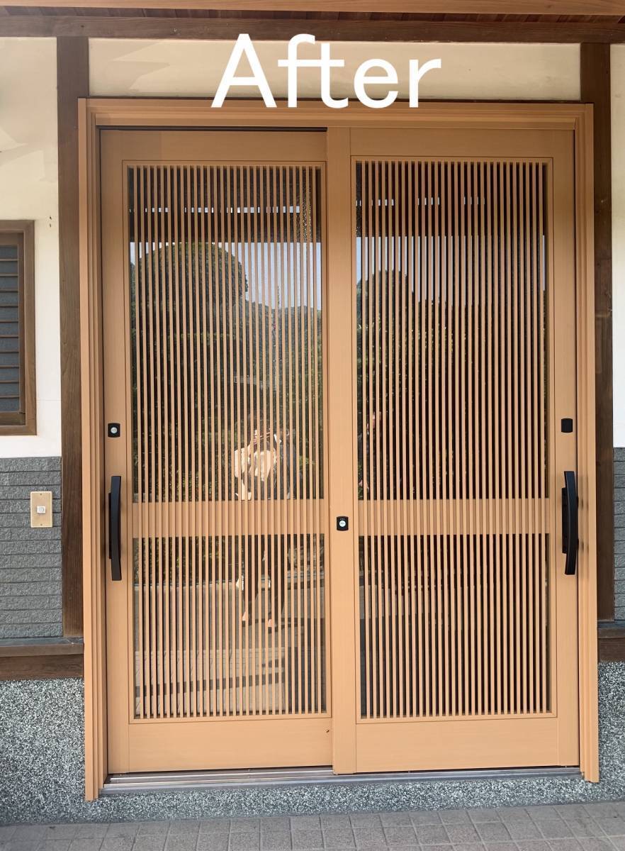 小林エコ建材の上品で明るい玄関に１Ｄａｙリフォームの施工後の写真1