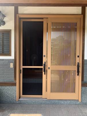 小林エコ建材の上品で明るい玄関に１Ｄａｙリフォーム施工事例写真1
