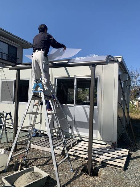 小林エコ建材の雨の日も晴れの日も雪の日もの施工前の写真3