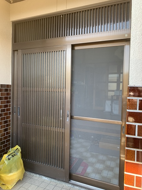 小林エコ建材の玄関一新☆の施工前の写真2