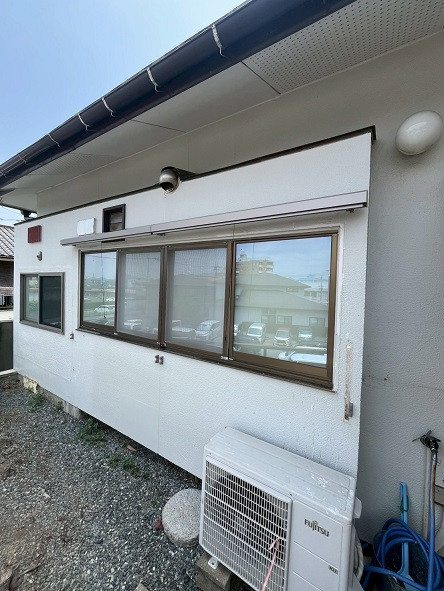 小林エコ建材のよしず、すだれとはもうさよなら！の施工後の写真1