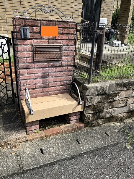 小林エコ建材の人工木で再生！長持ちベンチのリニューアル施工事例の施工後の写真1