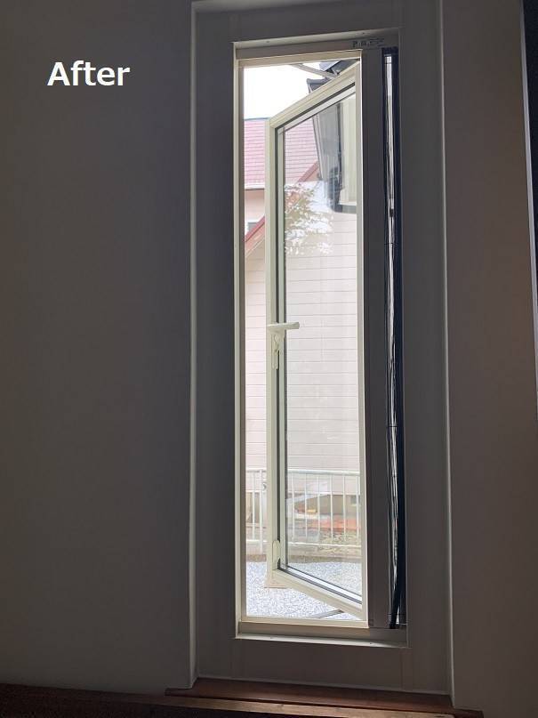 小林エコ建材の実はまだあまり知られていない窓の交換リフォームの施工後の写真2