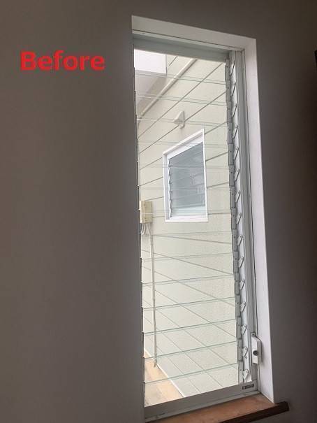 小林エコ建材の実はまだあまり知られていない窓の交換リフォームの施工前の写真2