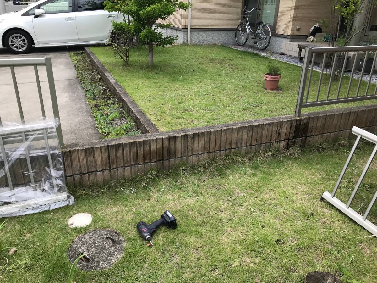 まどありー。のフェンス交換の施工後の写真1