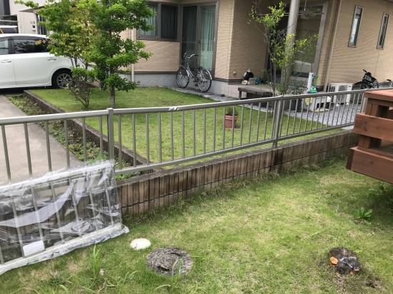 まどありー。のフェンス交換施工事例写真1