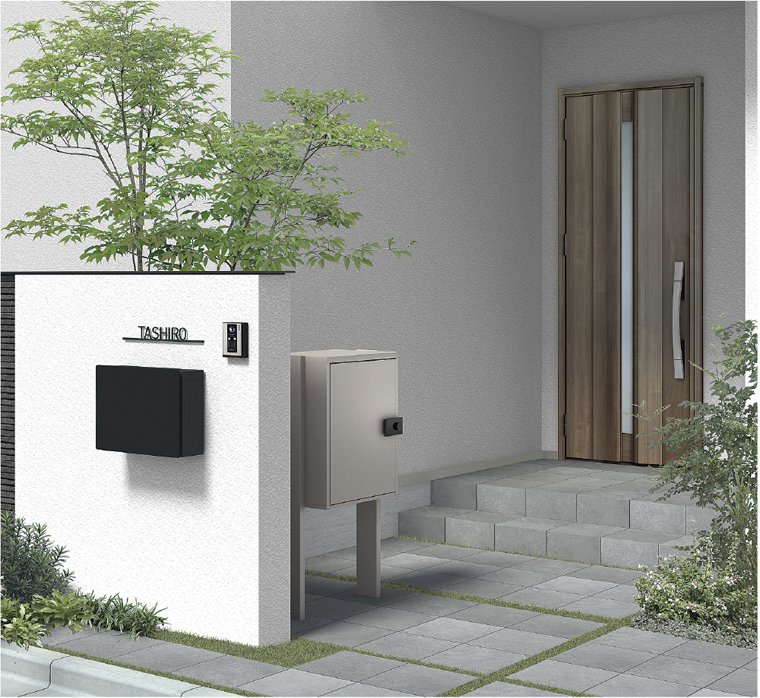 宅配ボックスで冬の置き配も安心！ 羽後トーヨー住器のブログ 写真1