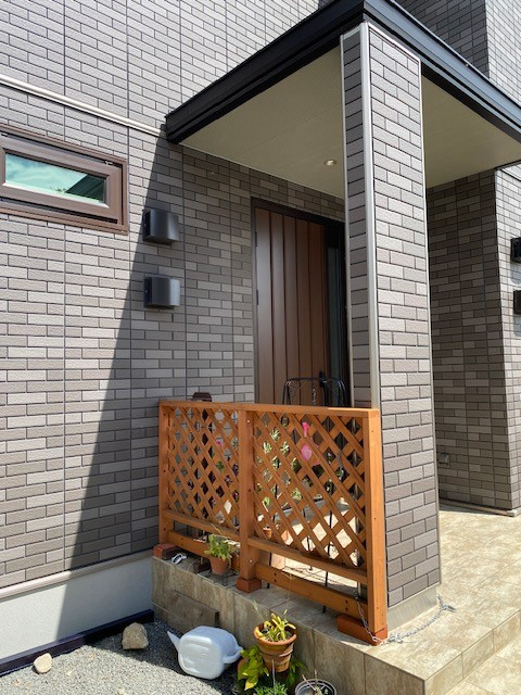 羽後トーヨー住器の風除室工事の施工前の写真2