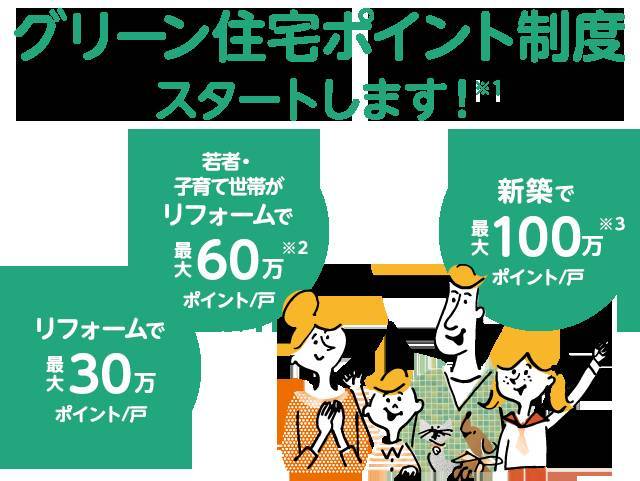 🏡グリーン住宅ポイント 更埴トーヨー住器のイベントキャンペーン 写真1