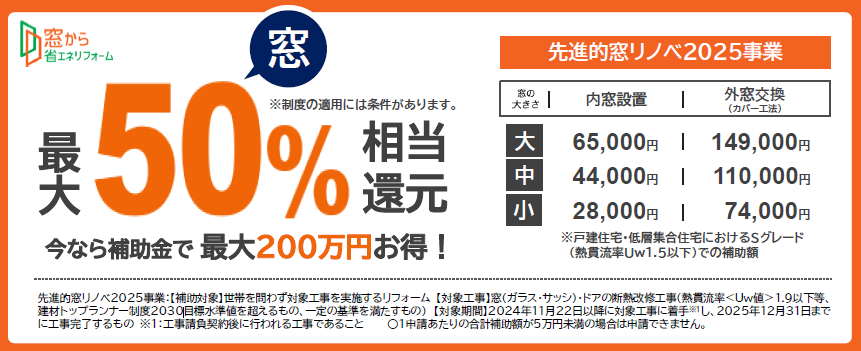 今年がラストチャンス？！2025年も大型補助金制度が施行されます！ 更埴トーヨー住器のブログ 写真2