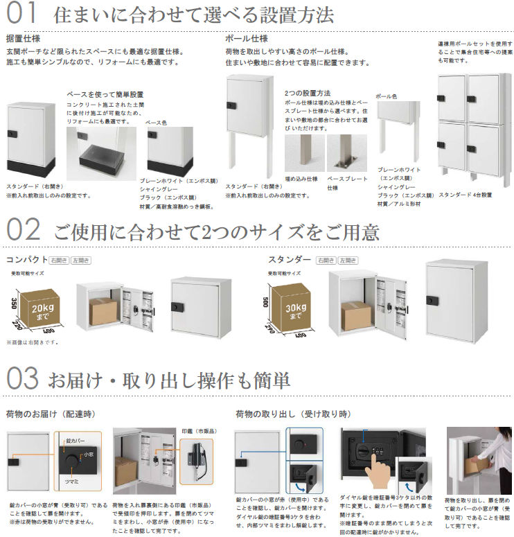 「置き配」標準化の時代に？！安心・便利なLIXIL宅配ボックスのススメ📦 更埴トーヨー住器のブログ 写真2